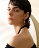Perle Élégante – Pendientes Aros Perlas