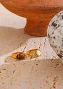 Tigresse Dorée – Open Tiger Eye Stone Ring