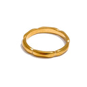 Ondes Dorées Ring