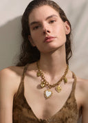 Cœur Sacré – Golden Sacred Heart Necklace