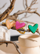 Candy Hearts – Adjustable Natural Stone Ring
