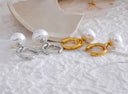 Perle Élégante – Pendientes Aros Perlas