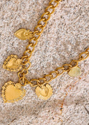 Cœur Sacré – Golden Sacred Heart Necklace