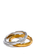 Ondes Dorées Ring