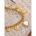 Cœur Sacré – Golden Sacred Heart Necklace