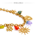 Soleil Charm Necklace