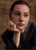 Larme d’Or – Alba Pearl Ring