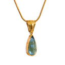 Larme Verte – Collar Cristal Verde