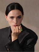 Emerald Drops – Adjustable Green Natural Stone Ring
