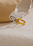 Ondes Dorées Ring