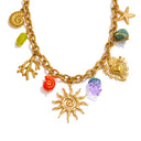 Soleil Charm Necklace