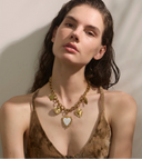 Cœur Sacré – Golden Sacred Heart Necklace