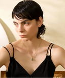 Larme Verte – Green Crystal Necklace